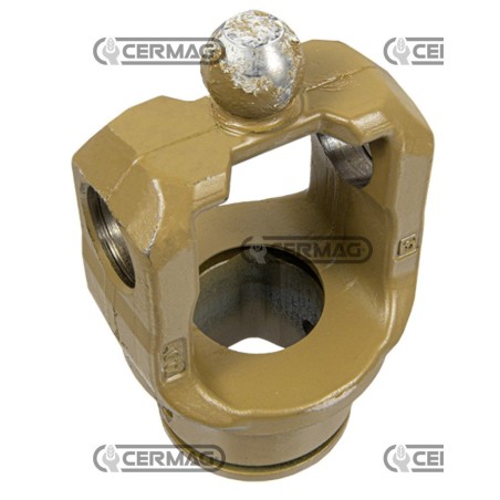 Horquilla para tubo externo Perfil 43,5x3,4 mm 31240 Eurocardan | NewgardenAgri.com