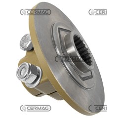 Mozzo con flangia per frizioni a 2 dischi Profilo 1"3/4 - Z.20 31365 Eurocardan | NewgardenAgri.com