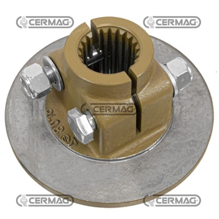 Mozzo con flangia per frizioni a 4 dischi Profilo 1"3/8 - Z.21 31366 Eurocardan | NewgardenAgri.com