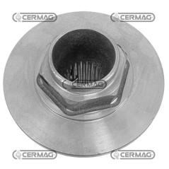 Mozzo con flangia per frizioni a 4 dischi Profilo 1"3/8 - Z.21 31366 Eurocardan