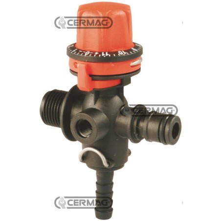 Vanne de régulation pour pompes à membrane Raccord 5D 26911 | NewgardenAgri.com