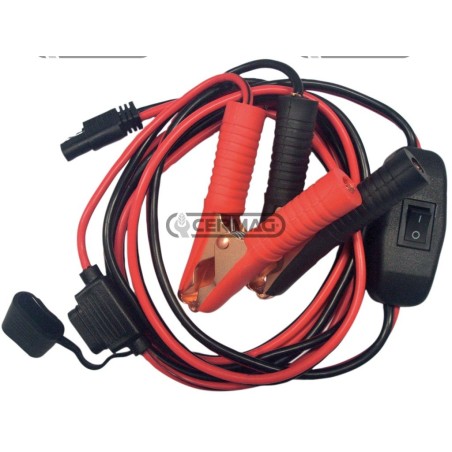 Cavo alimentazione 12V con pinze per 28327 28328 28329 28335 | NewgardenAgri.com