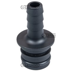 Raccordo diritto con portagomma Diametro del tubo 10 mm 28439 | NewgardenAgri.com