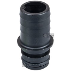 Raccordo diritto con portagomma Diametro del tubo 20 mm 28445 | NewgardenAgri.com