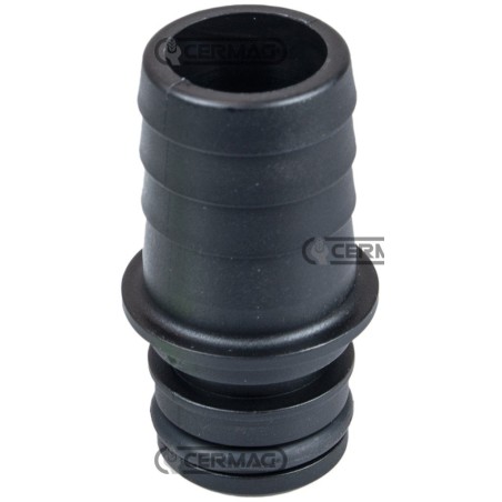 Raccordo diritto con portagomma Diametro del tubo 20 mm 28445 | NewgardenAgri.com