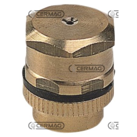 Getto cono in ottone con foro standard Diametro 1.5 mm 25051 | NewgardenAgri.com