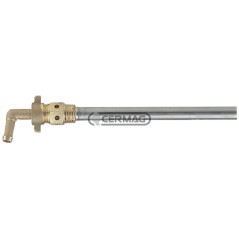 MEZCLADOR HIDRONEUMÁTICO DE BARRIL CON CONECTOR CURVO DE Ø 10 25078 | NewgardenAgri.com