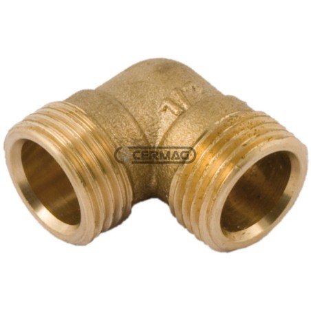 Raccordo in ottone curvo MASCHIO-MASCHIO Filetto 1/2" Gas 25495 | NewgardenAgri.com