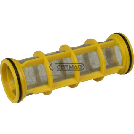 Cartucho de filtro de alta presión. Tamaño: 50 x 150 mm. Tipo: Acero inoxidable. Malla 80. 27397 ARAG. | NewgardenAgri.com