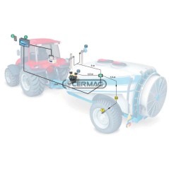 Computer BRAVO 350 Vie 2 Tipo valvole Solenoide 28513 ARAG