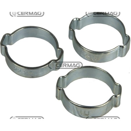 Fascetta doppia conchiglia Diametro 13 ÷ 15 mm 28294 | NewgardenAgri.com