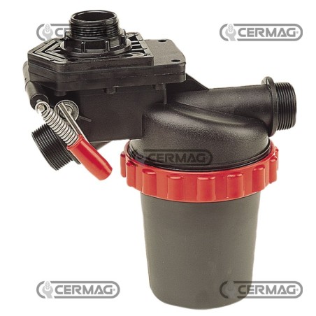 Filtro aspirazione con valvola selettrice a 3 vie Capacità filtrante 100 ÷ 160 l/min 28233 ARAG | NewgardenAgri.com