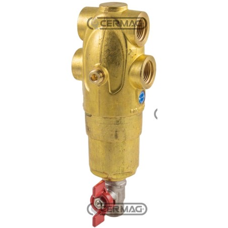 Filtro di rubinetto di drenaggio Attacchi 1/2" Gas Rete inox 40 Mesh 27914 BRAGLIA | NewgardenAgri.com