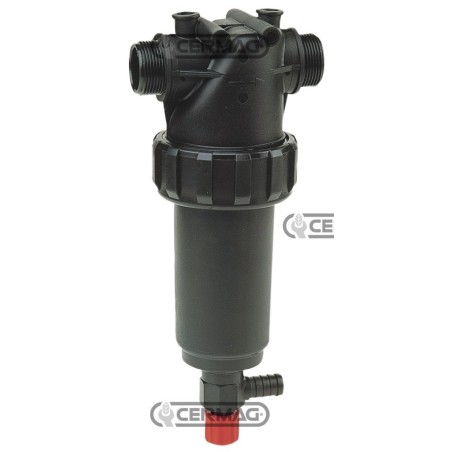 Selbstreinigender Inline-Filter, Anschluss 1 1/4", Gastyp: Edelstahlgewebe, 50 Mesh, 26180 ARAG | NewgardenAgri.com