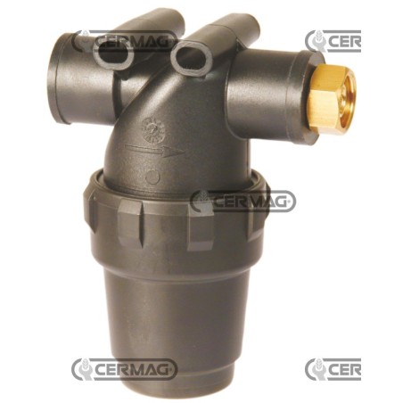 Filtro in linea con attacco filettato girevole Attacco 1/2" Gas Tipo rete Inox 50 Mesh 28236 ARAG | NewgardenAgri.com