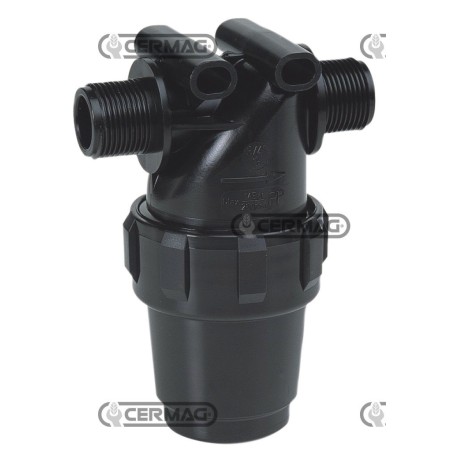 Filtro in linea Filettatura Esterna - 1/2" Gas Tipo rete Inox 100 Mesh 25511 ARAG | NewgardenAgri.com