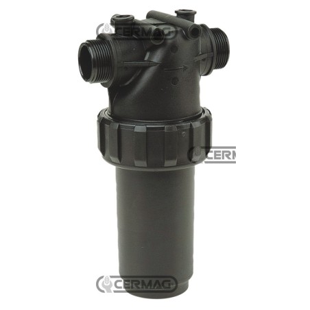 Filtro in linea Filettatura Esterna - 1"1/4 Gas Tipo rete Inox 100 Mesh 26179 ARAG | NewgardenAgri.com