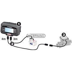 Caudalímetro electromagnético ORION2 Presión 40 bar Caudal 2,5÷50 l/min 27506 ARAG