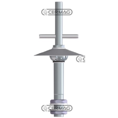 Valve with automatic safety shut-off and G1/2 mixer 27928 BRAGLIA | NewgardenAgri.com