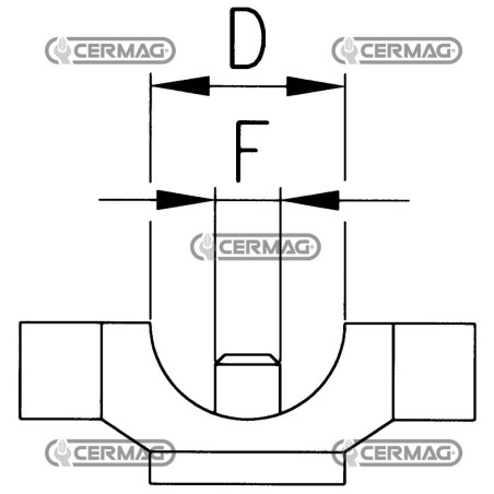 Boquilla articulada para control de malezas de 1/2" (7 mm) 26084 ARAG