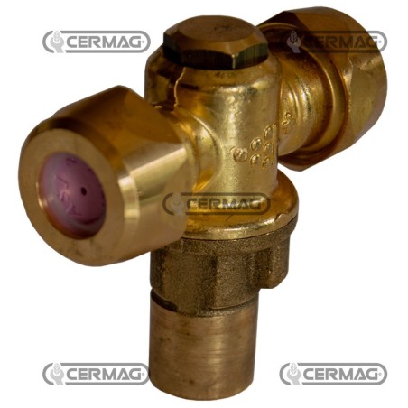 Getto doppio registrabile per atomizzatore Filettatura Interna - 1/4" Gas 25133 MadeinItaly | NewgardenAgri.com