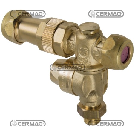 Doppelstrahl mit Tropfstopp, M62 Außengewinde – 1/4" Gas 27905 BRAGLIA | NewgardenAgri.com