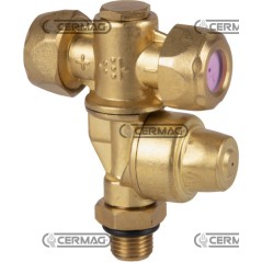 Doppelstrahl mit Tropfschutz, Außengewinde - 1/4" Gas 28286 | NewgardenAgri.com