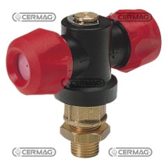 Getto doppio registrabile per atomizzatore Filettatura Esterna - 3/8" Gas 25505 ARAG | NewgardenAgri.com