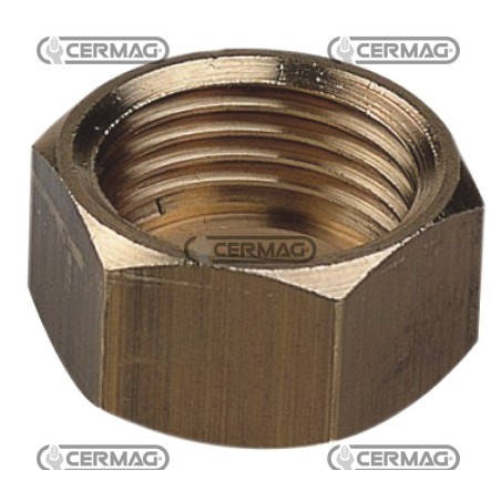 Brass nut Wrench 24 mm Thread 1/2" Gas 25094 | NewgardenAgri.com
