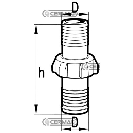 STRAIGHT COMBINATION JOINT 25551