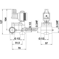 VALVE M200 27W - 40 BAR 27932 BRAGLIA
