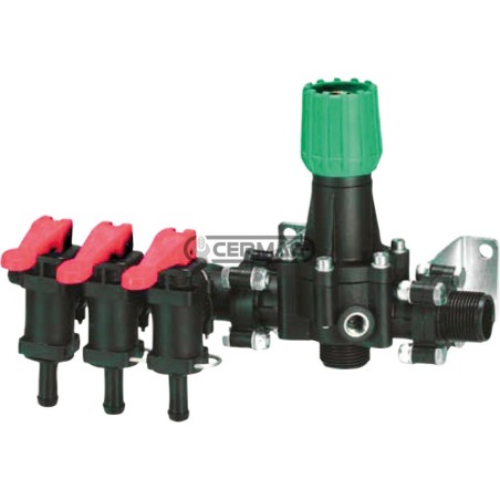Gruppo manuale a pressione costante Sezioni 3 Portata 120 l/min 27661 ARAG | NewgardenAgri.com