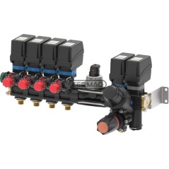 Gruppo di comando - WOLF Sezioni 4 Portata 150 l/min Tipo BY-PASS 28546 ARAG | NewgardenAgri.com