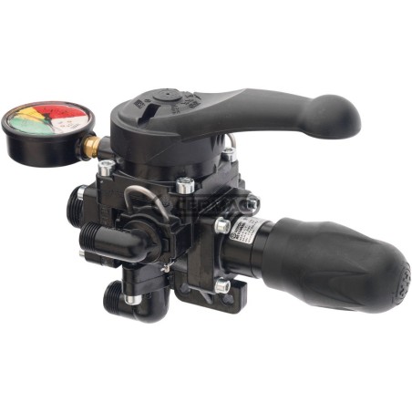 Commande à levier unique en aluminium Modèle BYMATIC 50 - 2 voies 27302 ANNOVI REVERBERI | NewgardenAgri.com