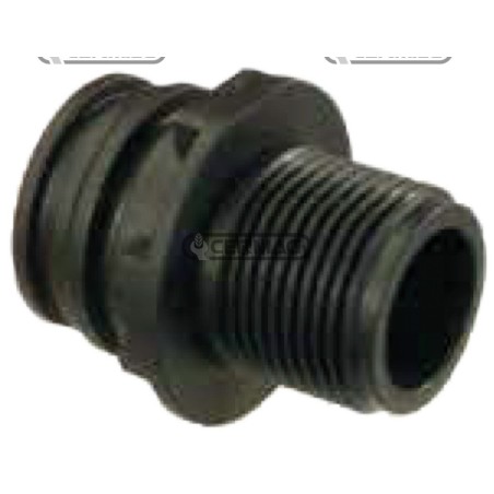 Raccordo filettato maschio con attacco maschio Attacco T4 Filetto Esterno - 1" Gas 27249 ARAG | NewgardenAgri.com