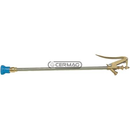 Lancia a leva con paraspruzzo Ugello Acciaio inox Lunghezza 300 mm 25002 | NewgardenAgri.com