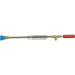 Lancia a manopola con paraspruzzo Lunghezza 300 mm Ugello Acciaio inox 25006 | NewgardenAgri.com