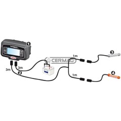 Anschlusskabelsatz für Doppelsensor 27505 ARAG | NewgardenAgri.com
