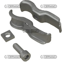 ARAG 27072 COLLIER DE SUPPORT DE BARRE DE DÉSHERBAGE GALVANISÉ | NewgardenAgri.com