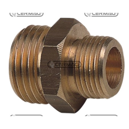 Reductores de rosca MACHO MACHO 3/8" Gas - 1/2" Gas 25102 | NewgardenAgri.com