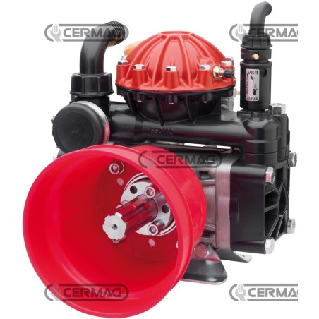Bomba de diafragma de presión media - AR50 C Material: ALUMINIO PLASTIFICADO 27281 ANNOVI REVERBERI | NewgardenAgri.com