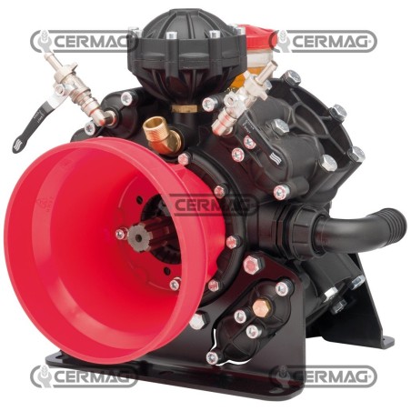 Bomba de diafragma de alta presión - AR1604 C/C Material ALUMINIO 27443 ANNOVI REVERBERI | NewgardenAgri.com