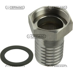 RACCORDI IN ACCIAIO INOX Ø 50 DRITTO 27136 | NewgardenAgri.com