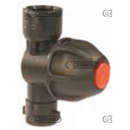 Soporte para boquilla de deshierbe con rosca hembra y dispositivo antigoteo. Rosca GAS de 3/8". 26939 ARAG | NewgardenAgri.com