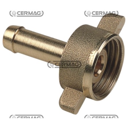Portagomma diritto con girello Diametro del tubo 13 mm 25091 | NewgardenAgri.com
