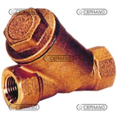 RACCOGLITORE DI IMPURITÀ IN OTTONE CON FILTRO 26562 | NewgardenAgri.com