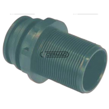 Raccordo passaparete filettato maschio con attacco maschio Attacco T7 27732 ARAG | NewgardenAgri.com