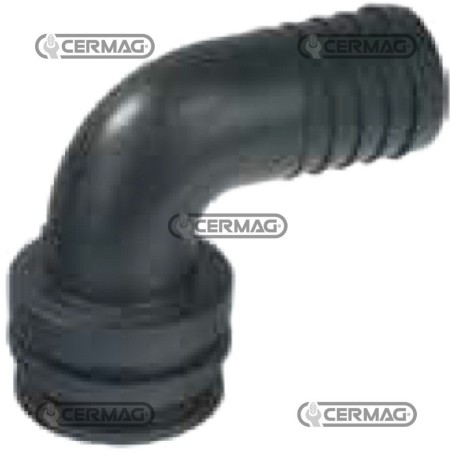 Raccordo portagomma 90° attacco maschio Attacco T3 Diametro 16 mm 27846 ARAG | NewgardenAgri.com