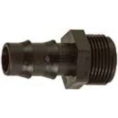 Raccordo portagomma dritto Attacchi 1/2" Gas - 20 mm 25606 | NewgardenAgri.com