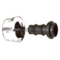 Raccordo portagomma dritto con girello Filettatura - A Femmina - 1" Gas Diametro del portagomma 20 mm 25616 | NewgardenAgri.com